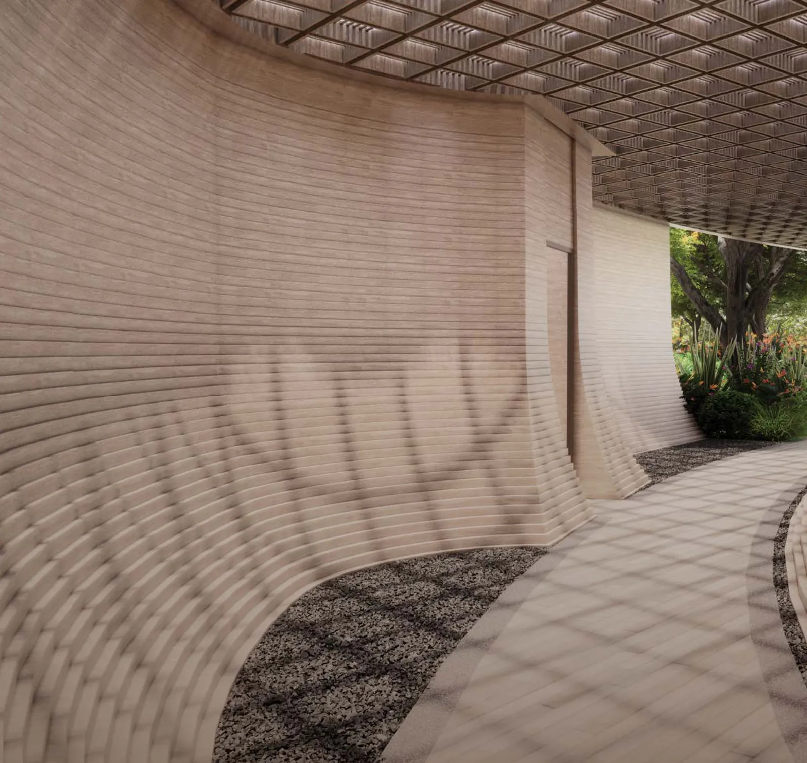 Grand entrance – Lodha Sylvan