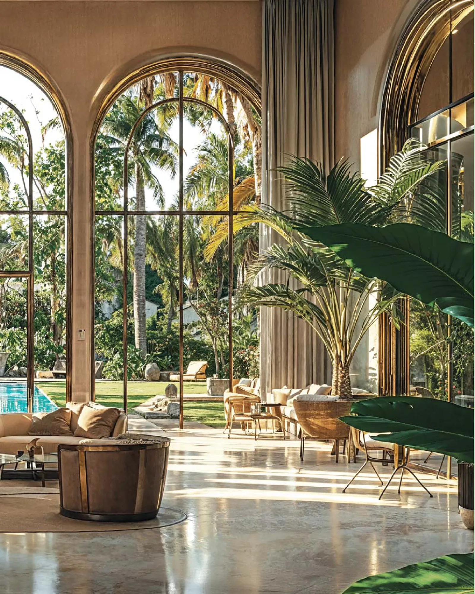 Clubhouse lounge at Lodha Sylvan