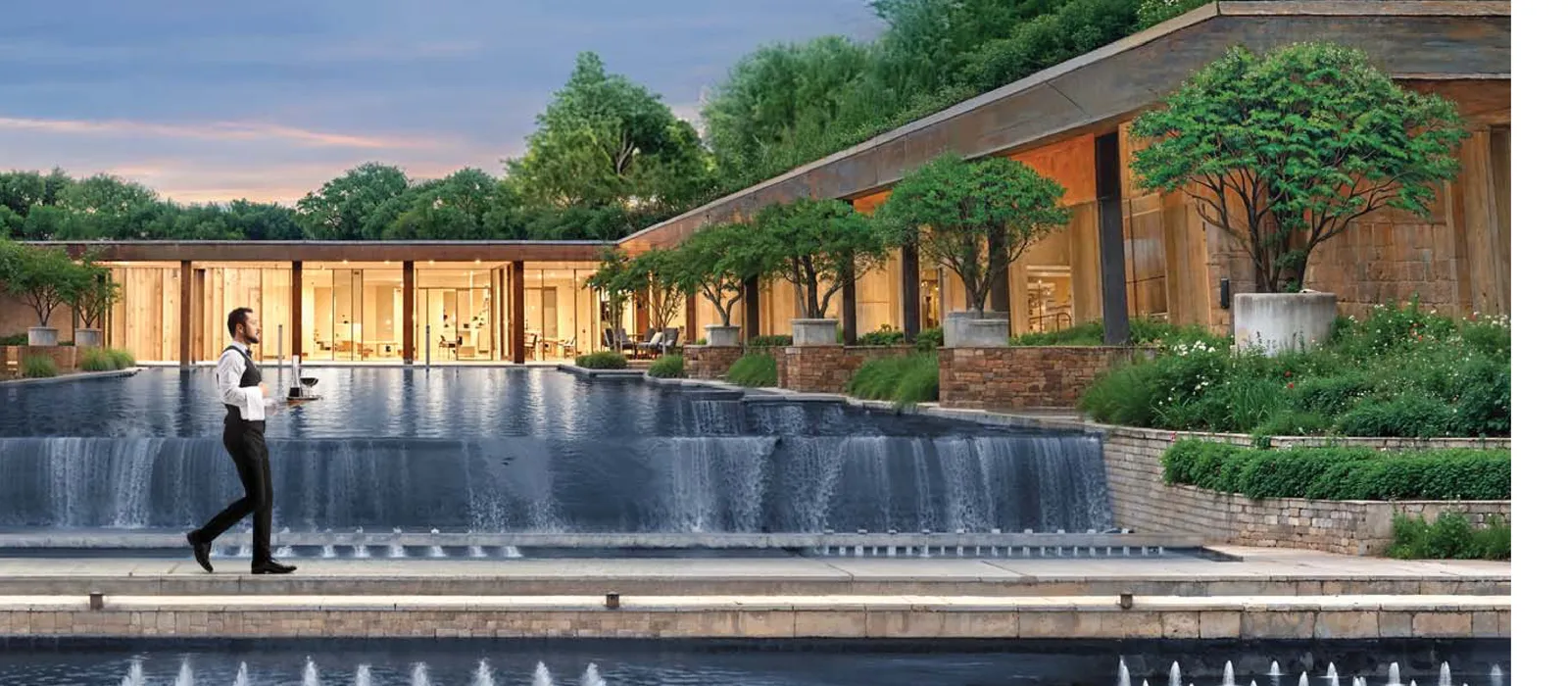 Water feature at Lodha Sylvan, Hinjawadi